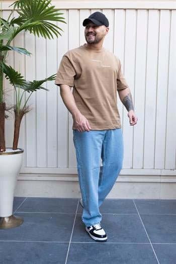 Baskılı Oversize T-Shirt (YTK02)
