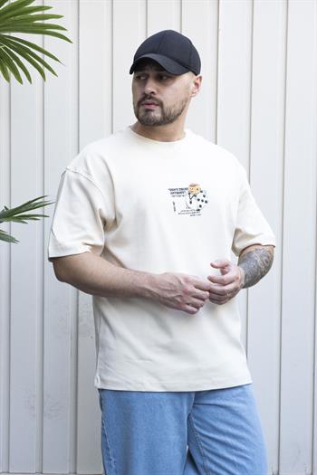 Baskılı Oversize T-Shirt (YTK03)