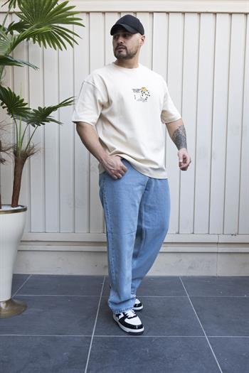 Baskılı Oversize T-Shirt (YTK03)