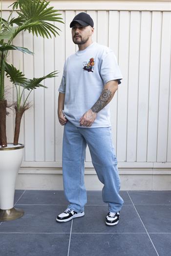 Baskılı Oversize T-Shirt (YTM04)