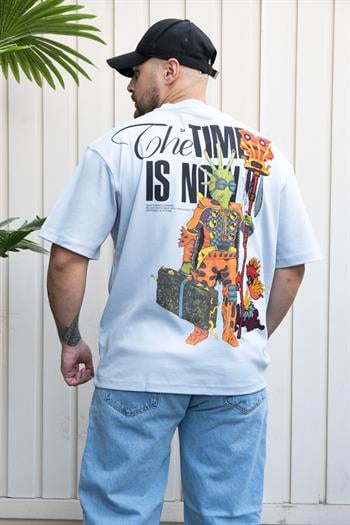 Baskılı Oversize T-Shirt (YTM04)