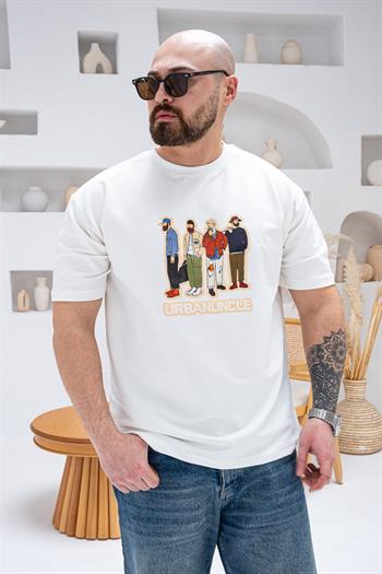 Baskılı Rahat Kalıp T-shirt(TSB64)