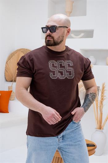 Baskılı Rahat Kalıp T-shirt(TSKA60)