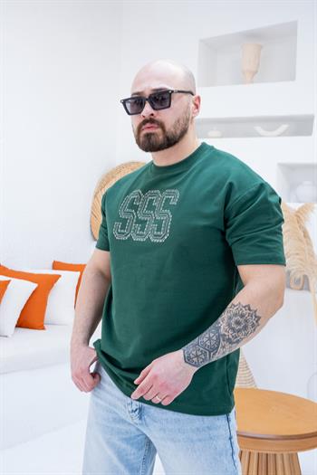 Baskılı Rahat Kalıp T-shirt(TSY60)