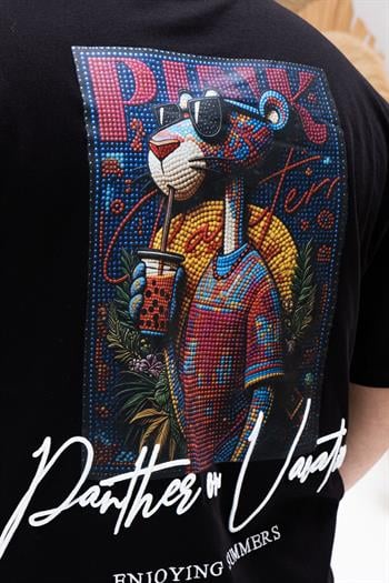 Baskılı Ve Nakışlı Oversize T-Shirt (TSS46)