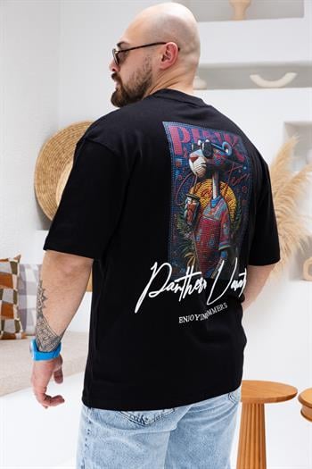Baskılı Ve Nakışlı Oversize T-Shirt (TSS46)