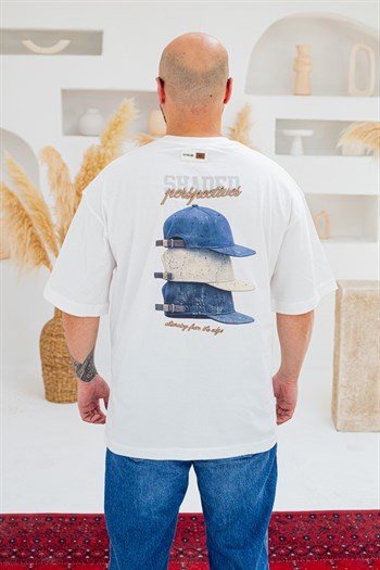 Baskılı Ve Nakışlı Oversize T-Shirt (TSB99)