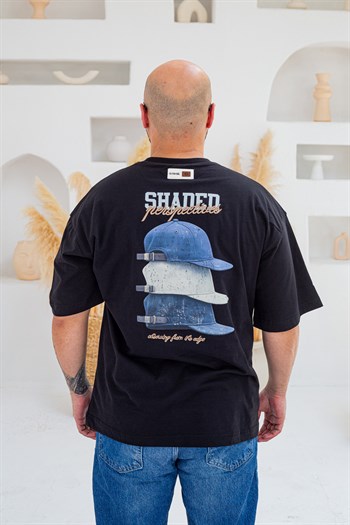 Baskılı Ve Nakışlı Oversize T-Shirt (TSS99)