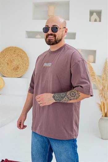 Baskılı Ve Nakışlı Oversize T-Shirt (TSKA99)