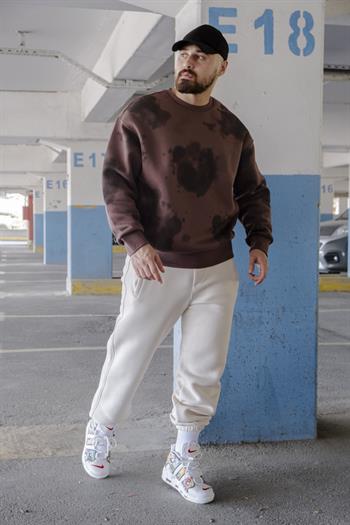 Batik Desenli Rahat Kalıp Sweatshirt (SVTKA01)