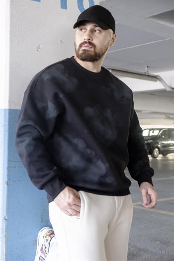 Batik Desenli Rahat Kalıp Sweatshirt (SVTS01)