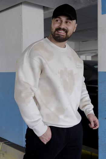 Batik Desenli Rahat Kalıp Sweatshirt (SVTKR01)