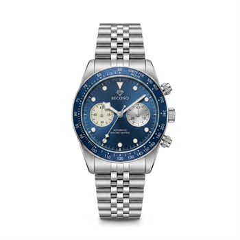 Beconq Apex Chronograph Çelik Kordon Erkek Kol Saati (83)