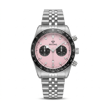 Beconq Apex Chronograph Çelik Kordon Erkek Kol Saati (84)