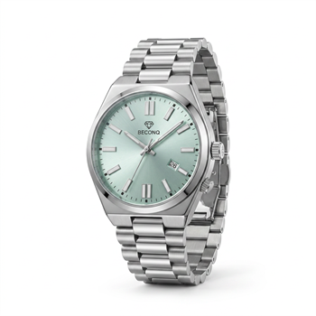Beconq Imperial Sapphire Çelik Kordon Erkek Kol Saati (131)
