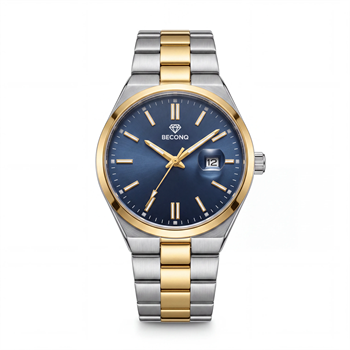 Beconq Prestige Collection Çelik Kordon Erkek Kol Saati (128)