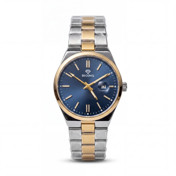 Beconq Prestige Collection Çelik Kordon Erkek Kol Saati (128)