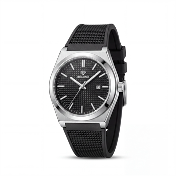 Beconq Texture Silikon Kordon Sportif Erkek Kol Saati (124)