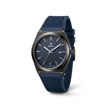 Beconq Texture Silikon Kordon Sportif Erkek Kol Saati (123)