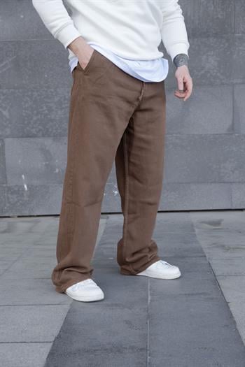 Beli Lastikli Baggy Gabardin Pantolon (JGKA18)
