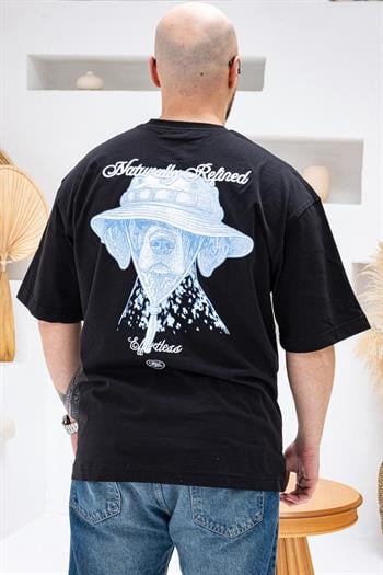 Dog Sırt Baskılı Rahat Kalıp T-Shirt(TSS70)