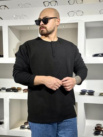 Düğme Detaylı Kampanyalı Sweatshirt (SVTS78)