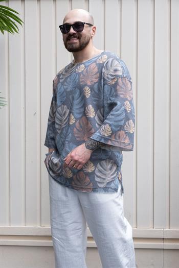 Fakir Kol Dijital Baskılı Oversize T-Shirt (TS20)