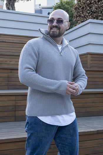 Fermuarlı Örme Kazak (SVTG20)