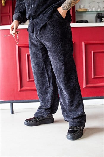 Fitilli Kadife Kumaş Baggy Jogger (JGS75)