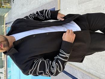 Gabardin Kumaş Rahat Kalıp Ceket (MEVS42)