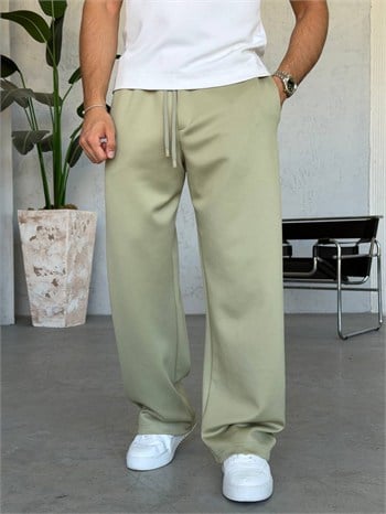 Gizli Fermuar Cepli Baggy Scuba Pantolon (JGY79)