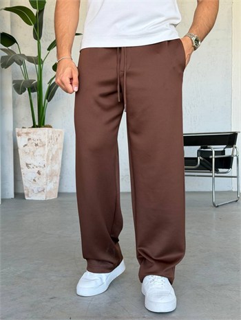 Gizli Fermuar Cepli Baggy Scuba Pantolon (JGKA79)
