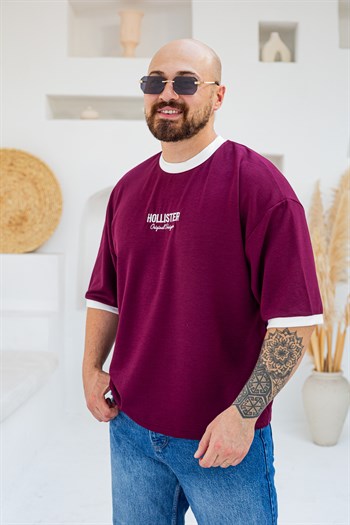 Göğüs Nakış Detaylı Oysho Kumaş T-shirt (TSMO101)