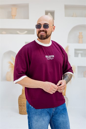Göğüs Nakış Detaylı Oysho Kumaş T-shirt (TSMO101)