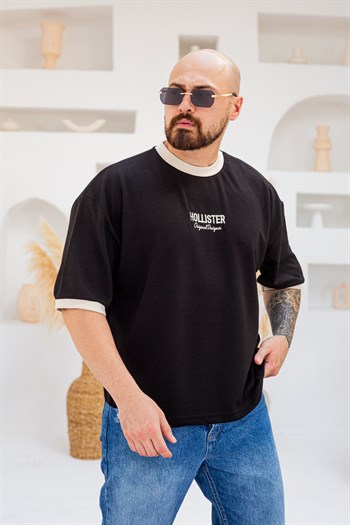 Göğüs Nakış Detaylı Oysho Kumaş T-shirt (TSS101)