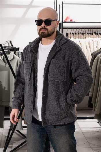 İçi Astarlı Peluş Ceket (CKA01)