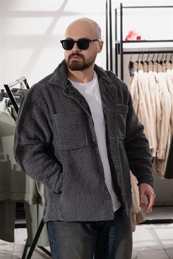 İçi Astarlı Peluş Ceket (CKA01)