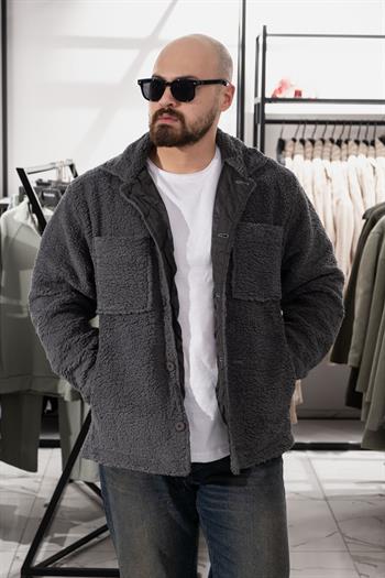 İçi Astarlı Peluş Ceket (CKA01)