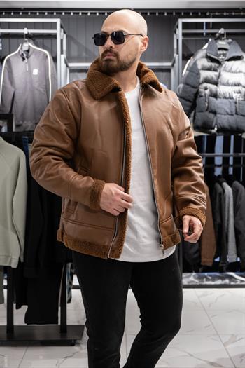 İçi Kürklü Deri Mont (MRCAK05)