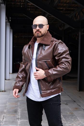 İçi Kürklü Deri Mont (MRCKA10)