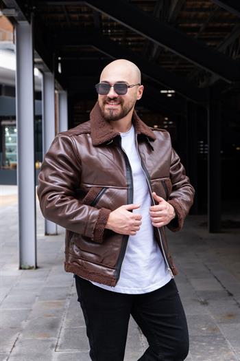 İçi Kürklü Deri Mont (MRCKA10)