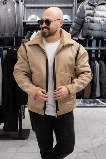 İçi Kürklü Deri Mont (MRCKKR09)