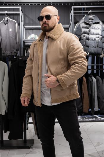 İçi Kürklü Deri Mont (MRCKR05)