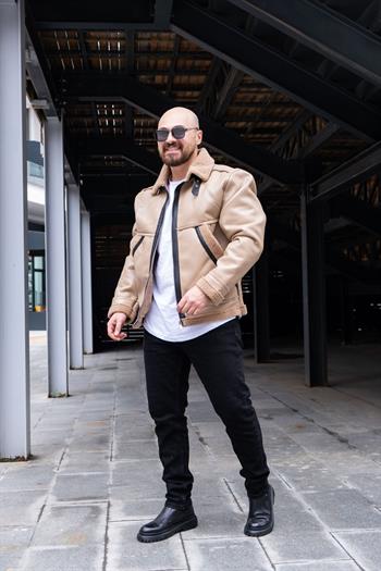 İçi Kürklü Deri Mont (MRCKR10)