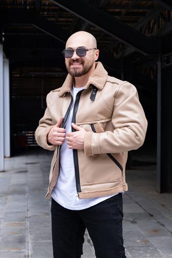 İçi Kürklü Deri Mont (MRCKR10)