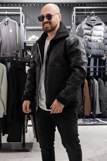 İçi Kürklü Deri Mont (MRCSS09)