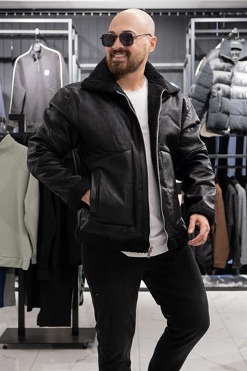 İçi Kürklü Deri Mont (MRCSS09)