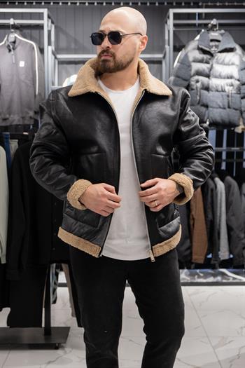 İçi Kürklü Deri Mont (MRCSKR09)