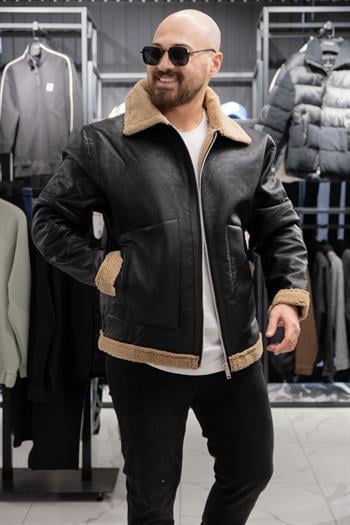 İçi Kürklü Deri Mont (MRCSKR09)