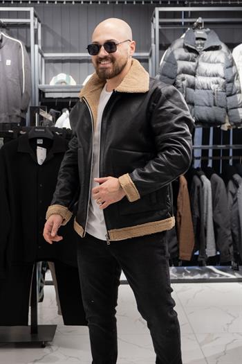 İçi Kürklü Deri Mont (MRCSKR09)